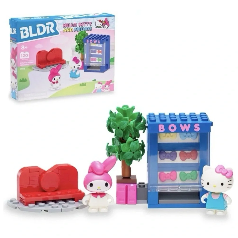 3 Sets BLDR Hello Kitty and Friends Building Sets Keroppi Badtz-Maru My Melody